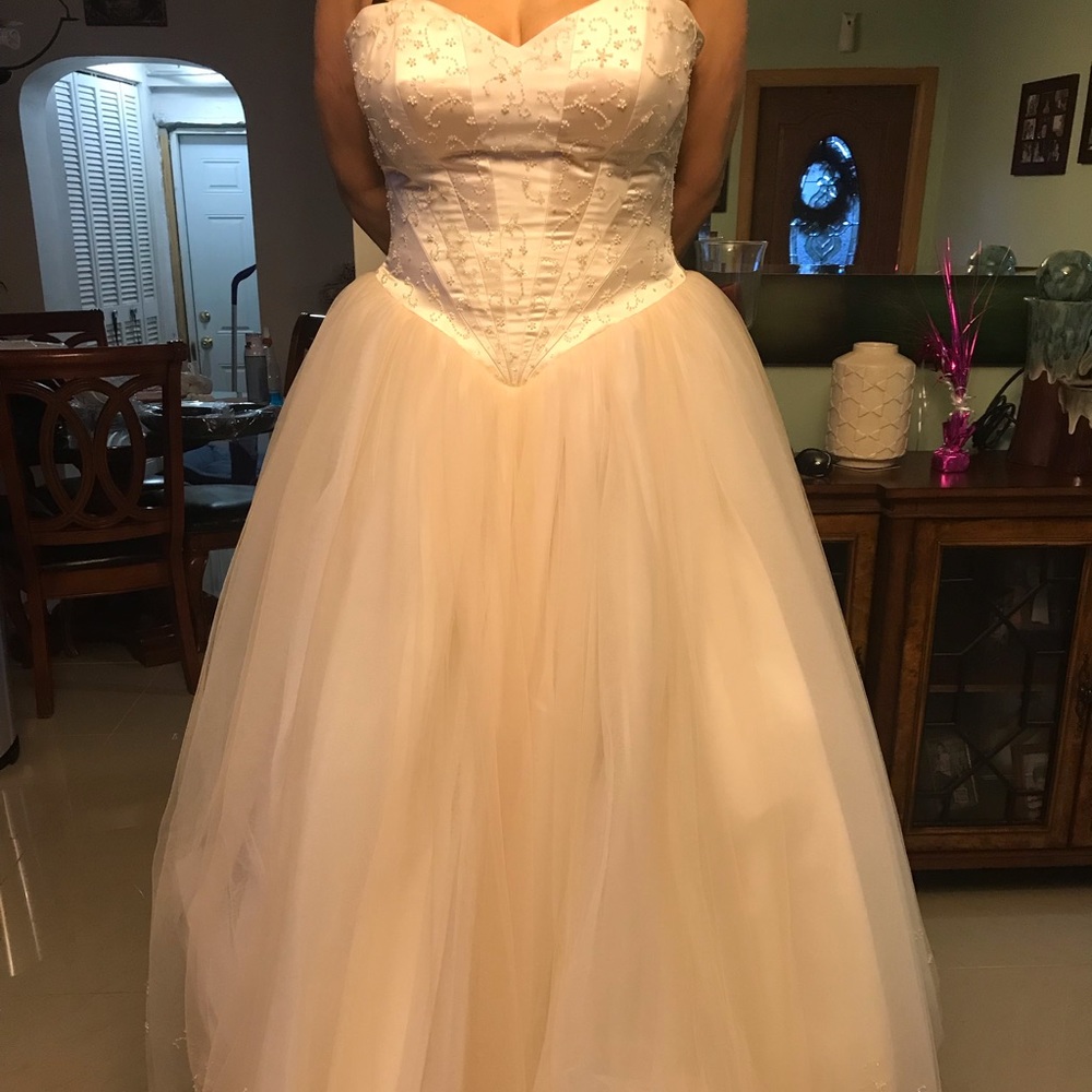Peach  princess dress